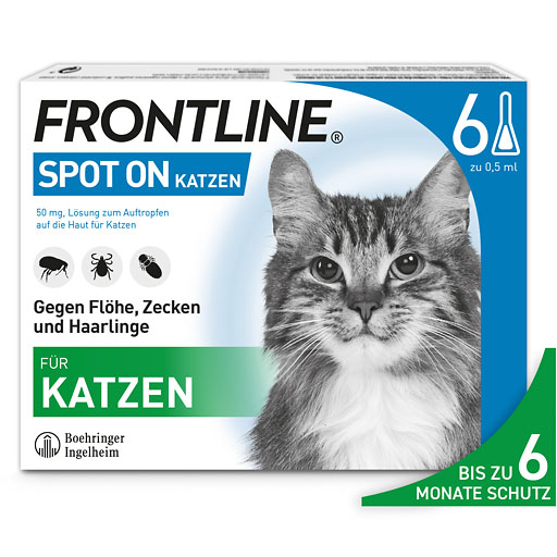 FRONTLINE Spot on K L&ouml;sung f.Katzen