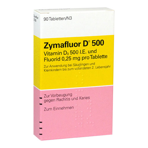 ZYMAFLUOR D 500 Tabletten