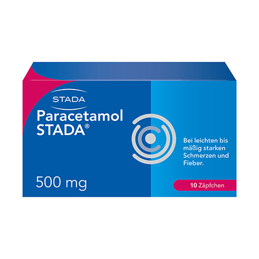 PARACETAMOL STADA 500 mg Z&auml;pfchen