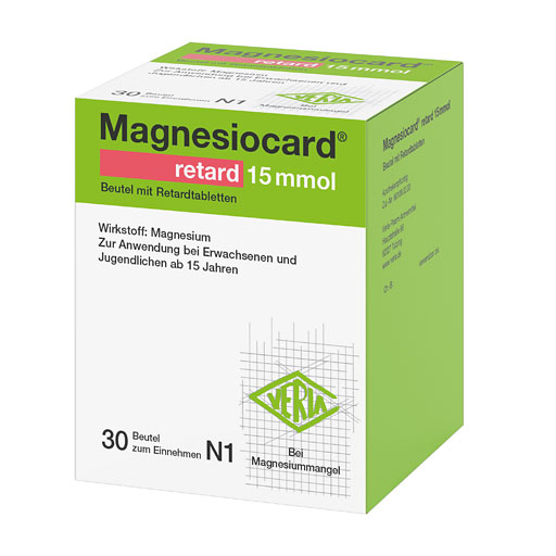MAGNESIOCARD retard 15 mmol Beutel m.ret.Filmtabl.
