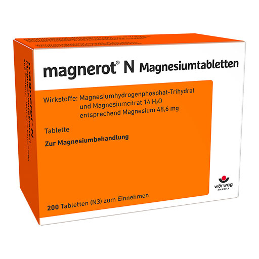 MAGNEROT N Magnesiumtabletten
