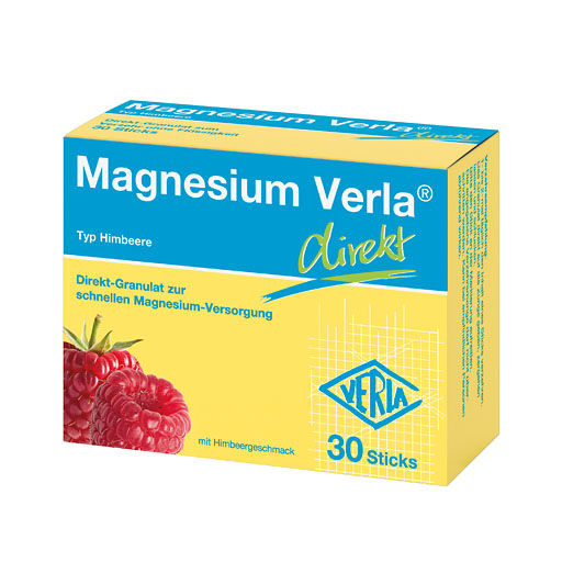 MAGNESIUM VERLA direkt Himbeere Granulat