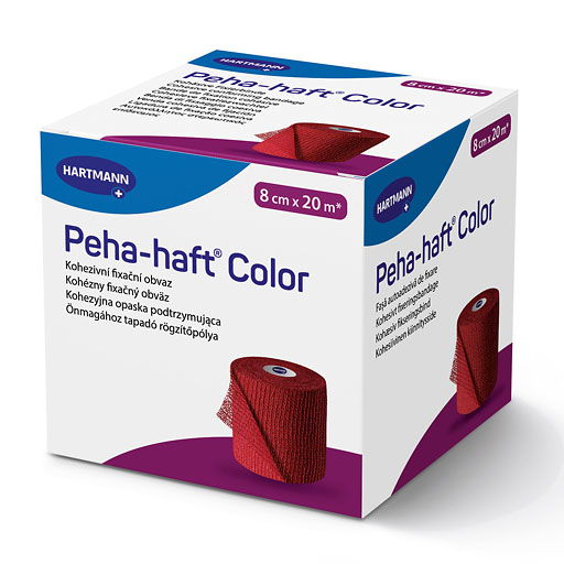 PEHA-HAFT Color Fixierb.latexfrei 8 cmx20 m rot
