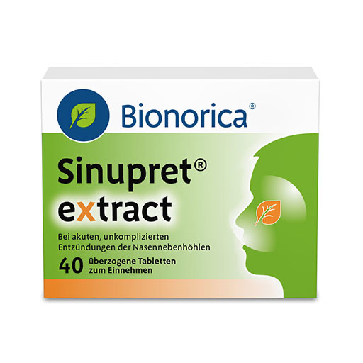SINUPRET extract &uuml;berzogene Tabletten