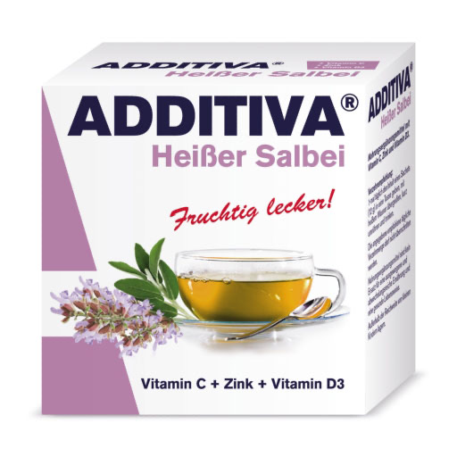ADDITIVA hei&szlig;er Salbei Pulver