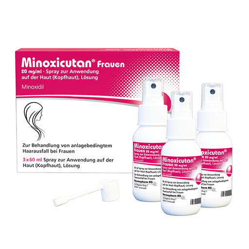 MINOXICUTAN Frauen 20 mg/ml Spray