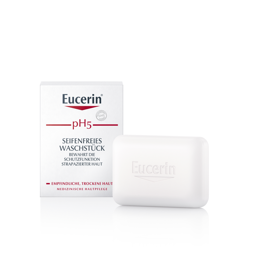 EUCERIN pH5 seifenfreies Waschst&uuml;ck empfindl.Haut