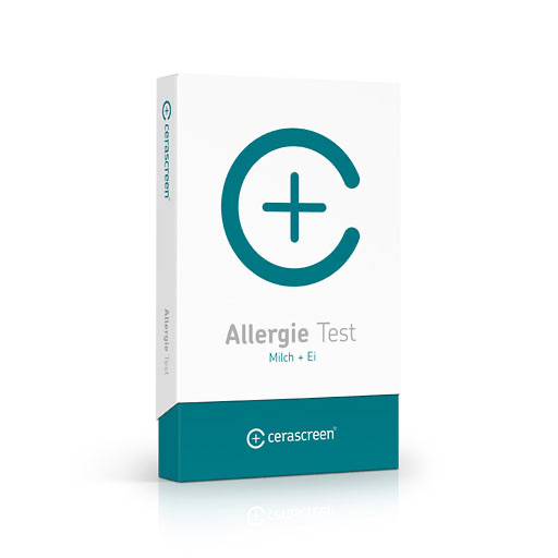 CERASCREEN Allergie-Test-Kit Milch & Ei