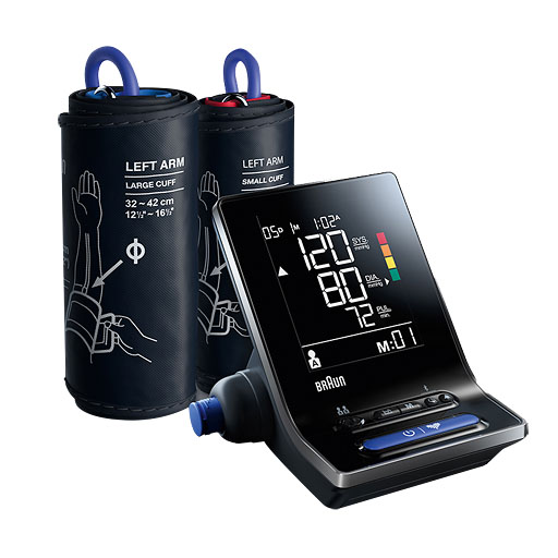BRAUN BLUTDRUCKMESSGER&Auml;T ExactFit5 Connect Oberarm